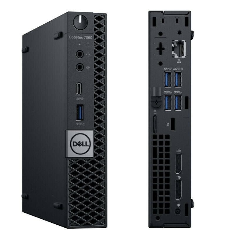 Dell OptiPlex 7070 Micro PC Core i7-9700T 1.9 GHz 16gb DDR4 256gb Nvme Win 11 p