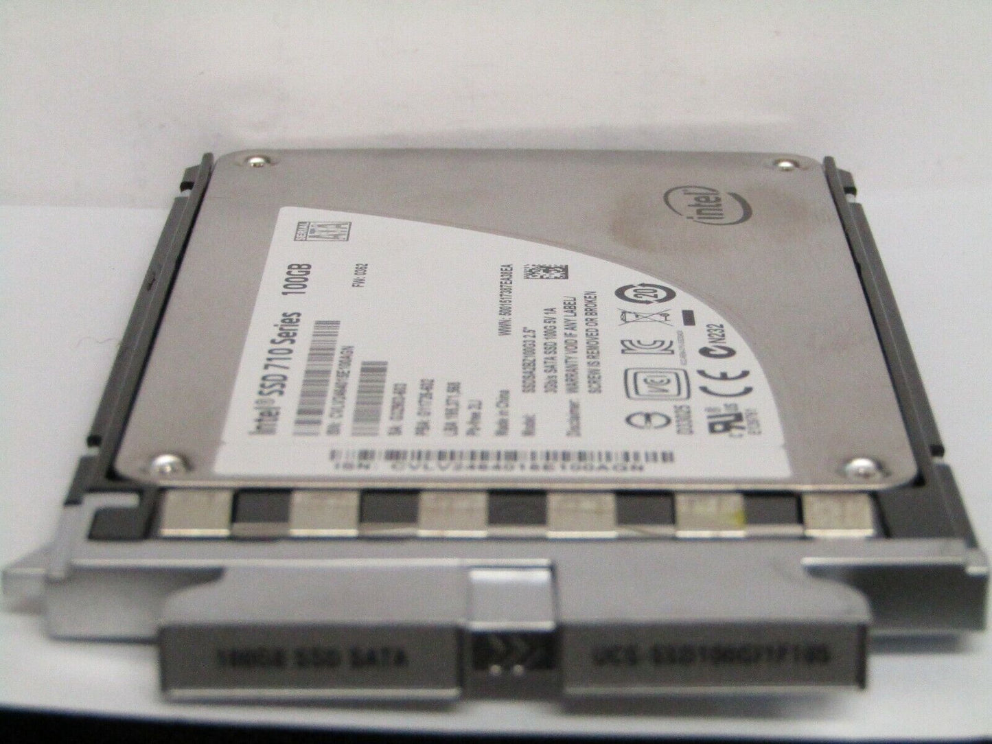 CISCO UCS-SSD100GI1F105 INTEL 100GB 2.5" 7mm SATA SSD 710 1YR WARRANTY