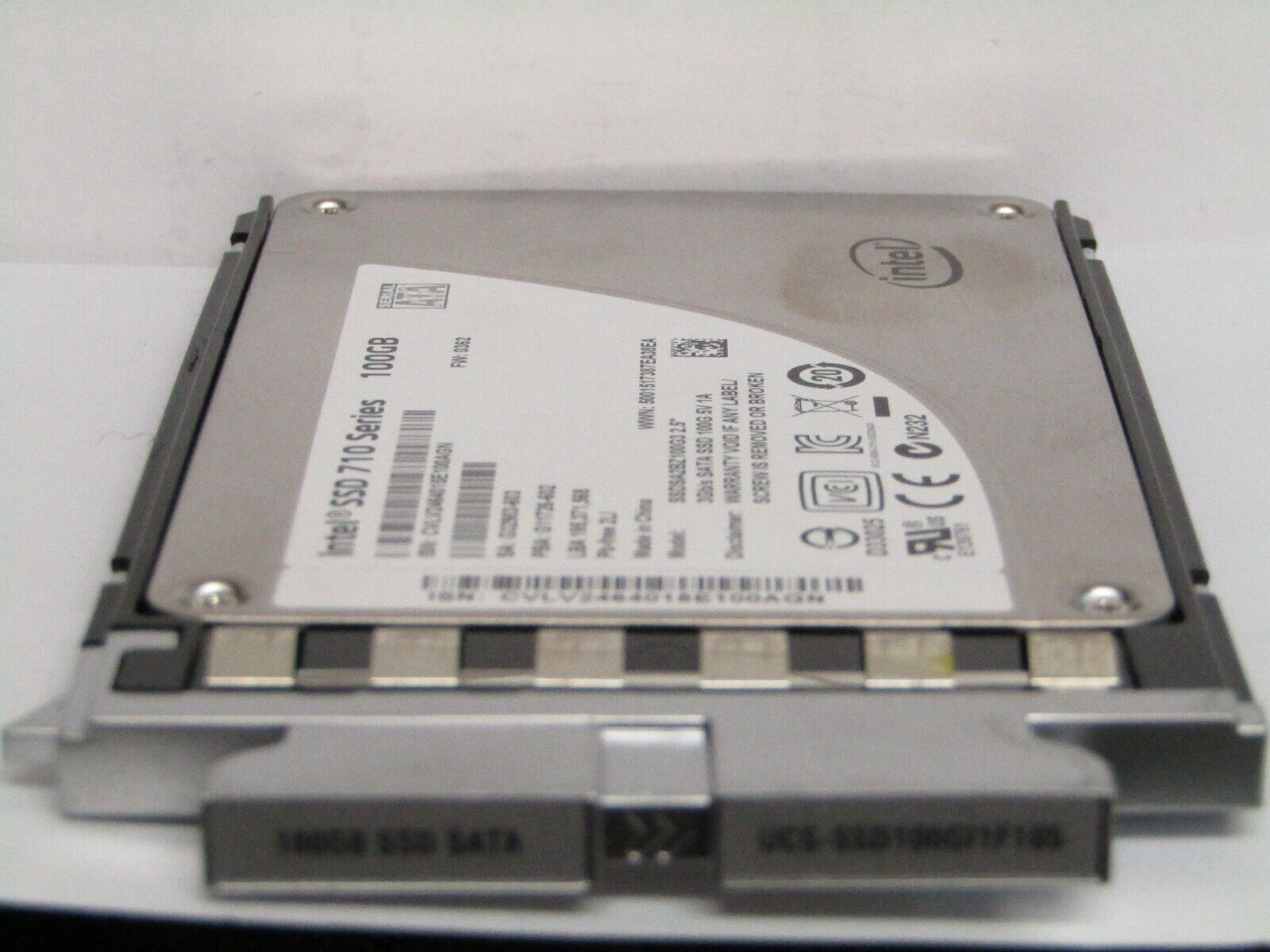 CISCO UCS-SSD100GI1F105 INTEL 100GB 2.5" 7mm SATA SSD 710 1YR WARRANTY