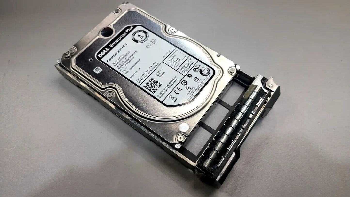Dell Constellation 4TB ES.3  7.2K RPM 3.5"  SAS Server Hard Drive DRMYH 0DRMYH