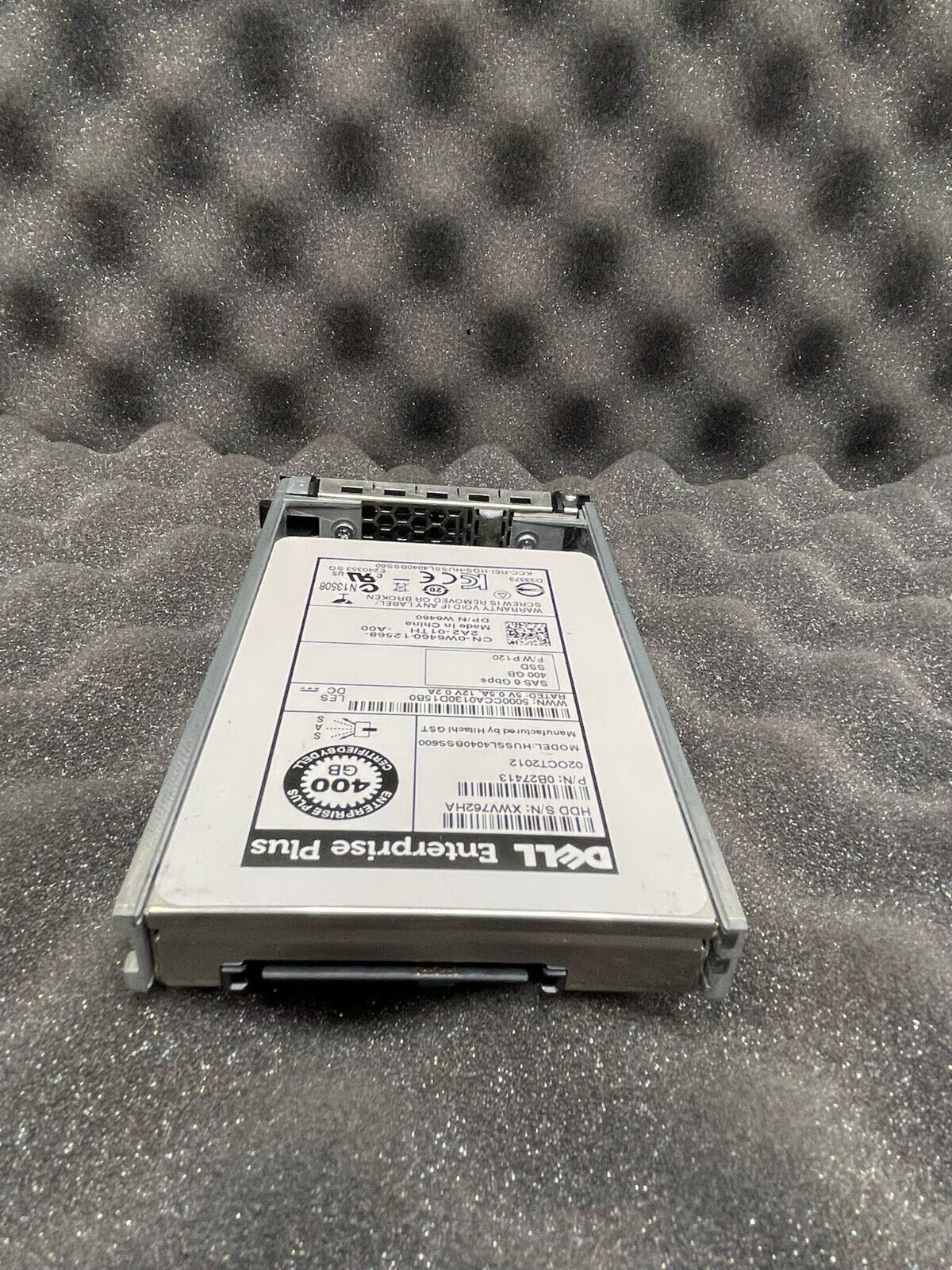 W6460 Dell Compellent 400GB SAS 2.5''-3.5'' 6Gbps SSD HUSSL4040BSS600 0W6460