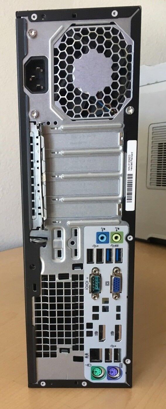 HP PRODESK PC 600 G1 SFF Desktop i5-4590s 3.0GHz 8gb DDR3 2TB SATA WIN 10 pro