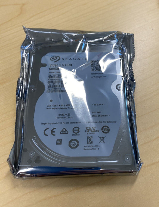 Seagate ST500VT000 VIDEO 500GB 5.4K RPM  2.5" SATA HDD Hard Drive dell HP laptop