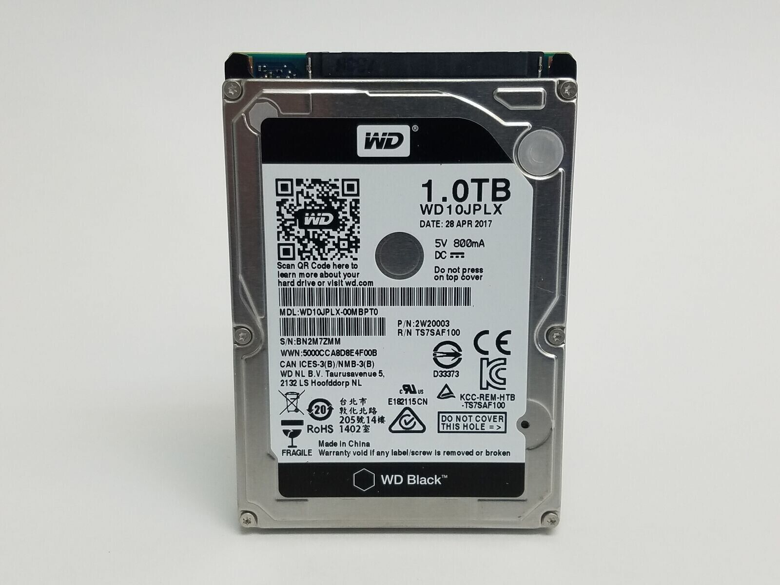 Western Digital  WD Black WD10JPLX 1 TB SATA III 2.5 in Laptop Drive