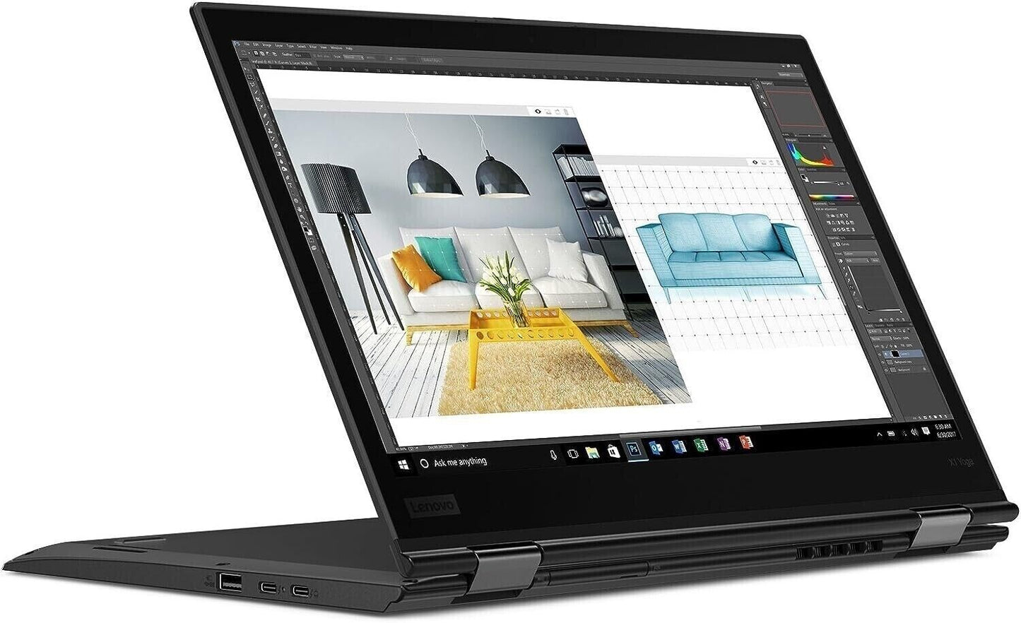 Lenovo ThinkPad Laptop  X1 Yoga 3rd Gen 14" touch i7-8650U 8th Gen 16GB 512 NVME