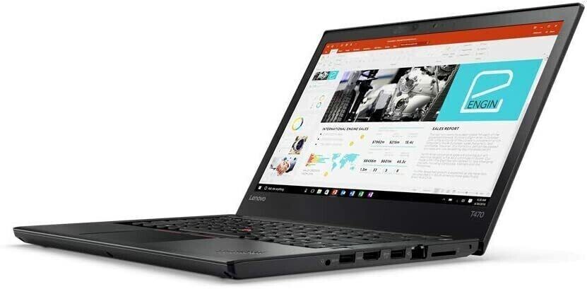 Lenovo ThinkPad T470 14' LCD i5 Laptop PC 16GB RAM 800GB SSD Win 11 pro Cam Wifi