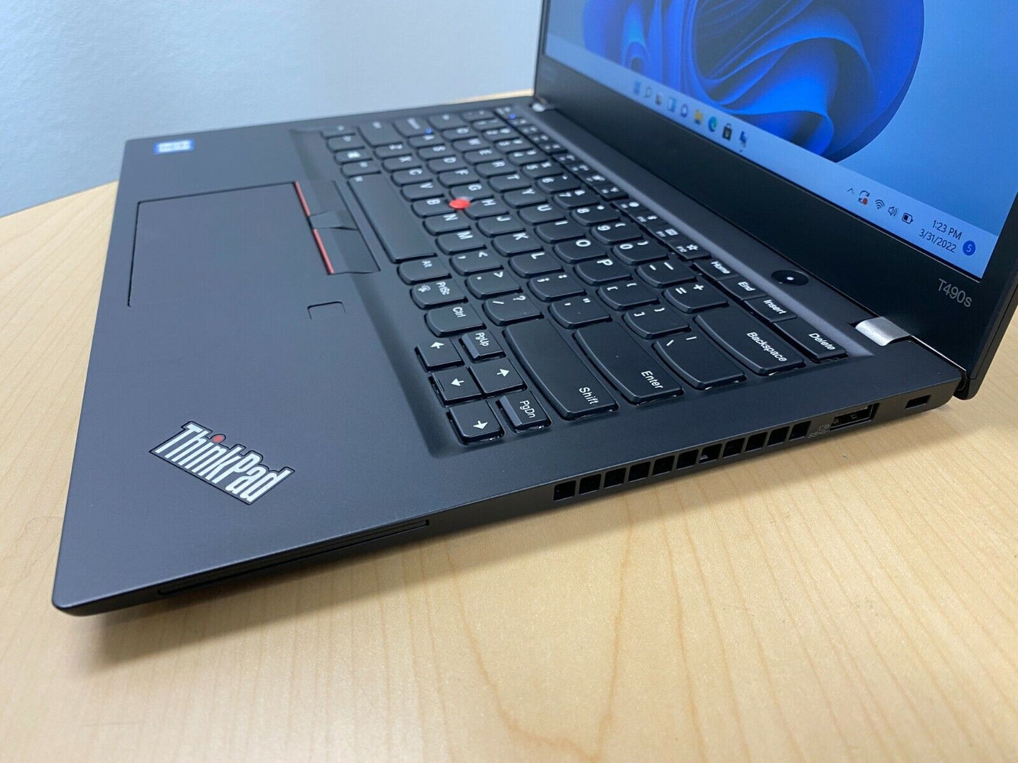 Lenovo ThinkPad T490s 14" FHD i7-8565U 16GB NEW 512 SSD Win 11 pro laptop webcam