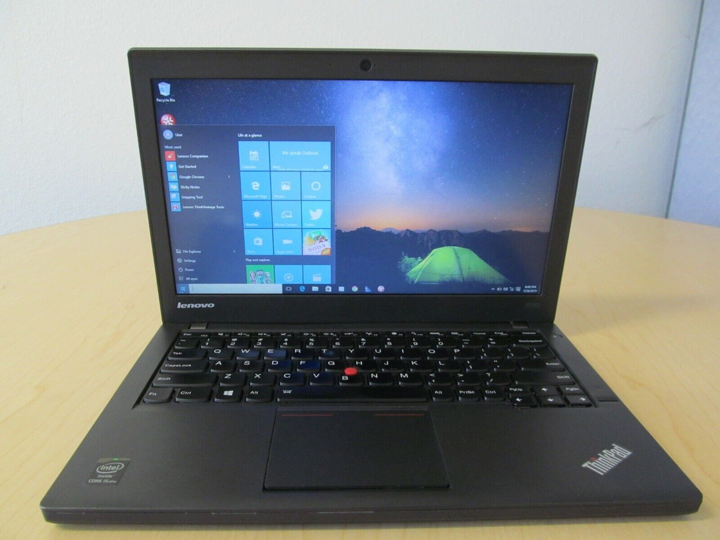 lot of 11 Lenovo ThinkPad X240 Intel i5-4300U 1.90GHz   12.5"  Win 10 parts