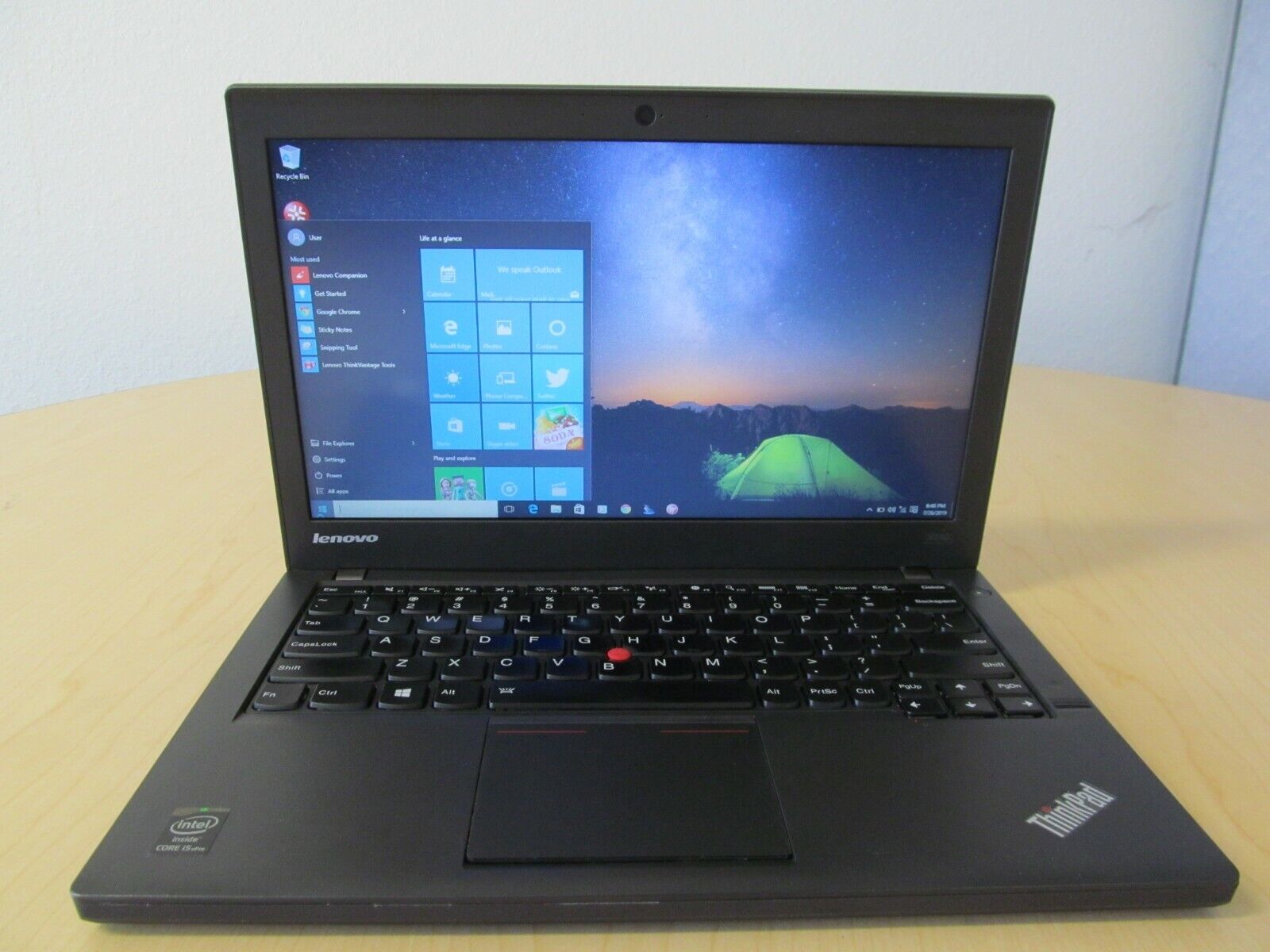 lot of 11 Lenovo ThinkPad X240 Intel i5-4300U 1.90GHz   12.5"  Win 10 parts