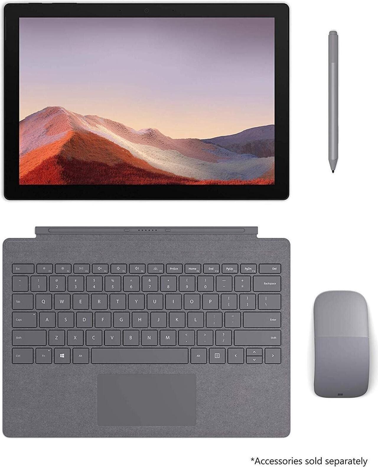 Microsoft Surface Pro 7 1866 12.3" Intel i7-1065G7 16GB 256GB Win 11 pro KB