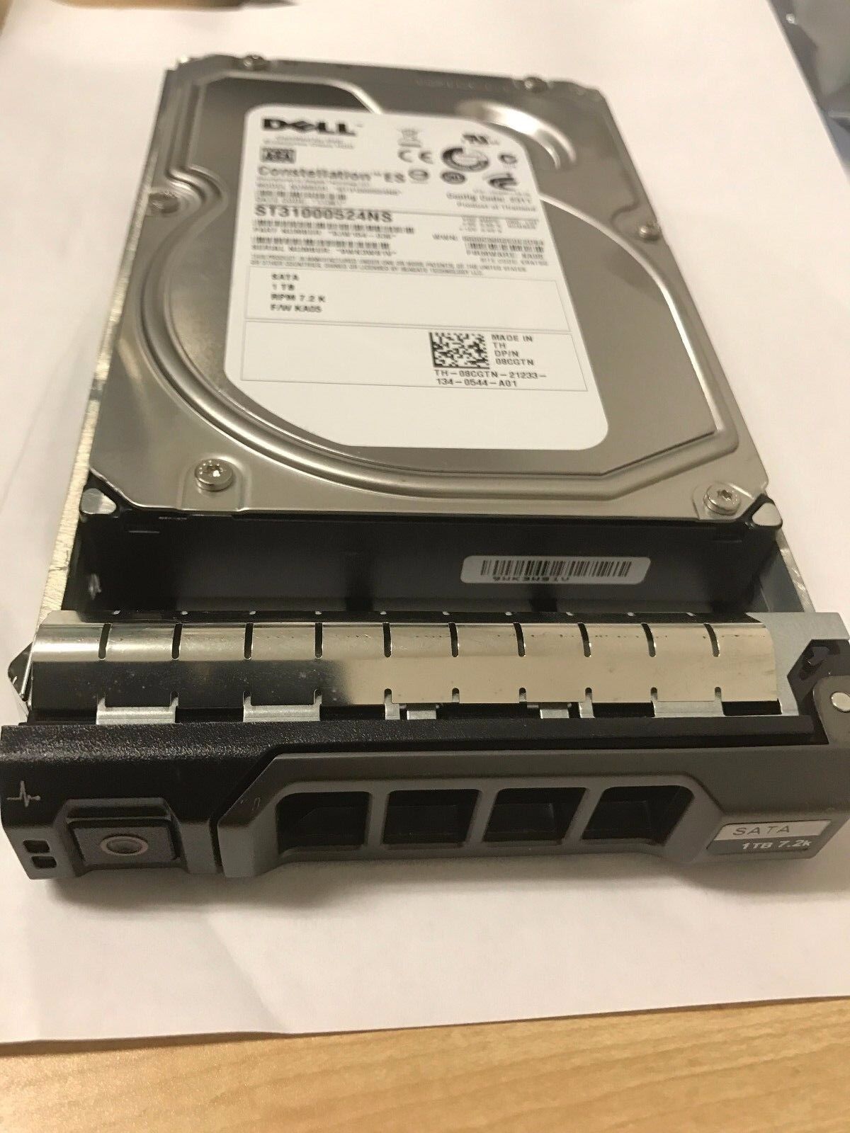 8CGTN 08CGTN ST31000524NS DELL 1TB 7.2K 32MB 3.5" SATA HARD DRIVE Ka05 tray