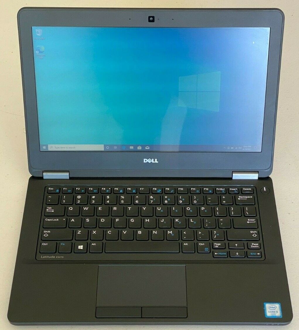 Dell Latitude E5270 12.5" i5-6300U 2.3GHz 256GB SSD 16GB DDR4 Win 10 Webcam hdmi