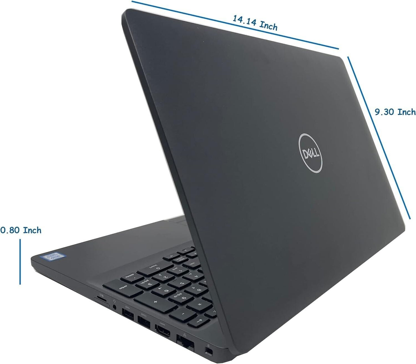 Dell Precision 3540 15.6 FHD Laptop i7-8665u 32GB 512gb NVME Radeon Pro WX 2100