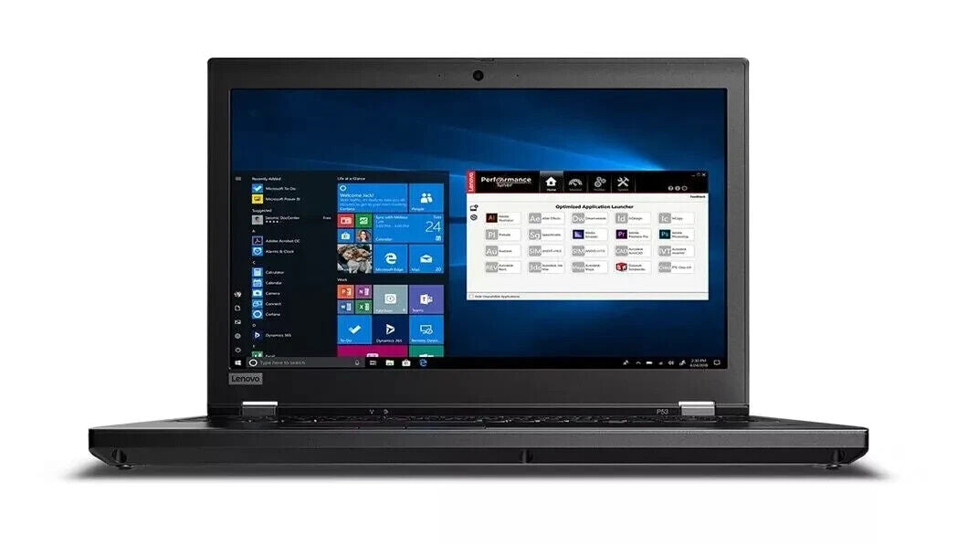 Lenovo ThinkPad P53 15.6″ Core i9-9880H 32GB 1TB NVIDIA RTX 4000 W 11 pro Laptop