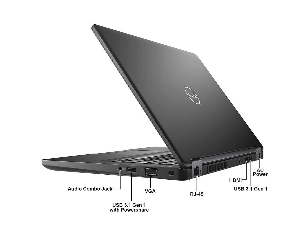 Dell Latitude 5490 14" TOUCH i5-8350U 32GB RAM 1TB NVME SSD HDMI Win 11 Laptop